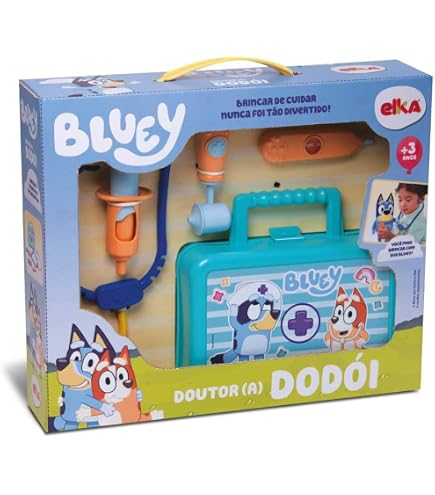 Bluey Deluxe Play & Go Toy Carrying Case, Portable Kids Toy