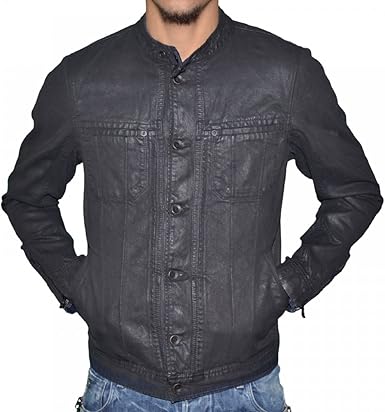 Diesel Edun Veste En Jean Homme Ed Jacky Noir Huile Xl Amazon Fr Vetements Et Accessoires