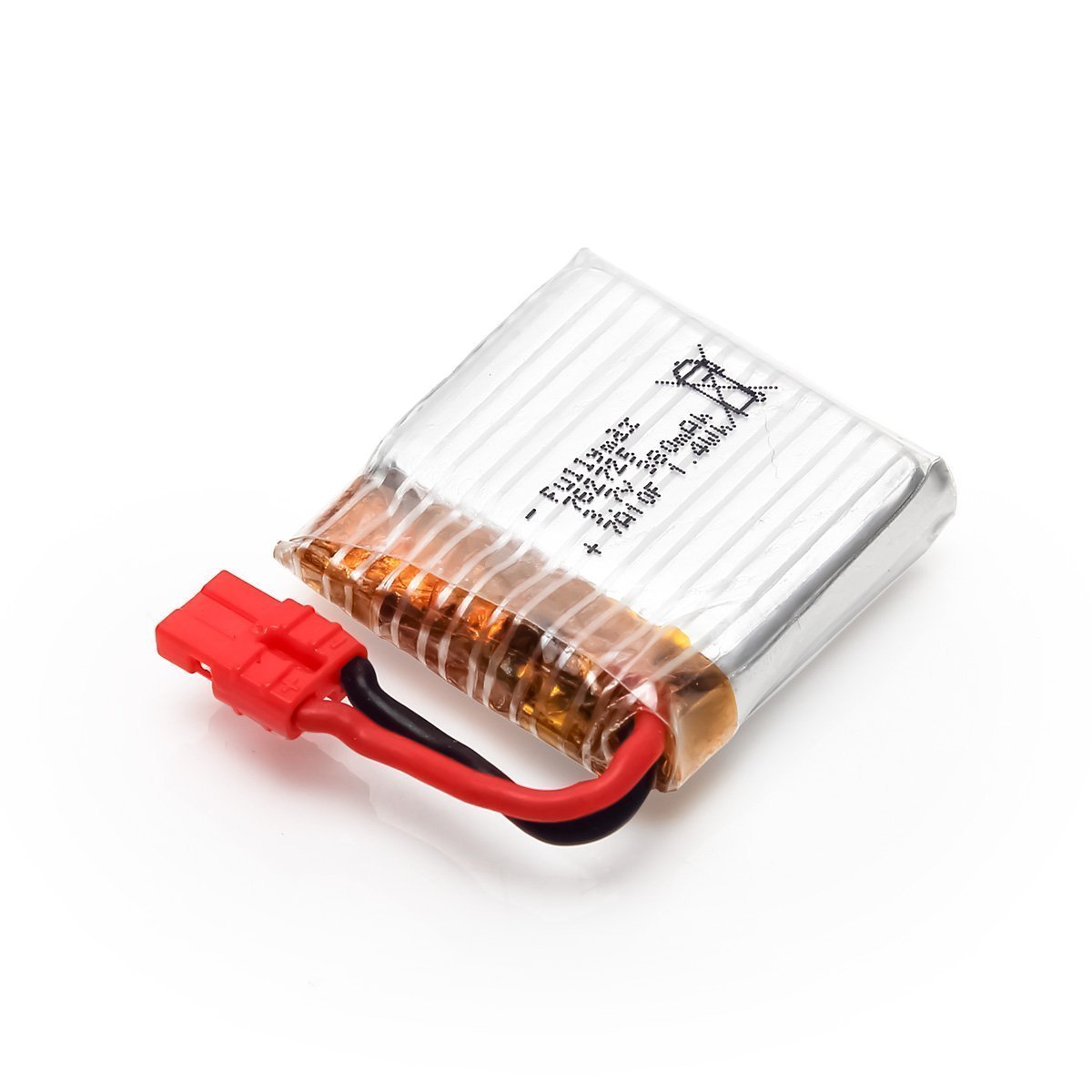 YUNIQUE GREEN-CLEAN-POWER - Li-Po Battery 3.7V 380mAh for Syma X21 X21W Drone | Optimal Flight Time | Quick and Safe Charging | Dimensions: 27x25x7 mm, Weight: 29g