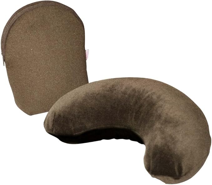 Latex travel neck pillow Brown (japan import) Home & Kitchen