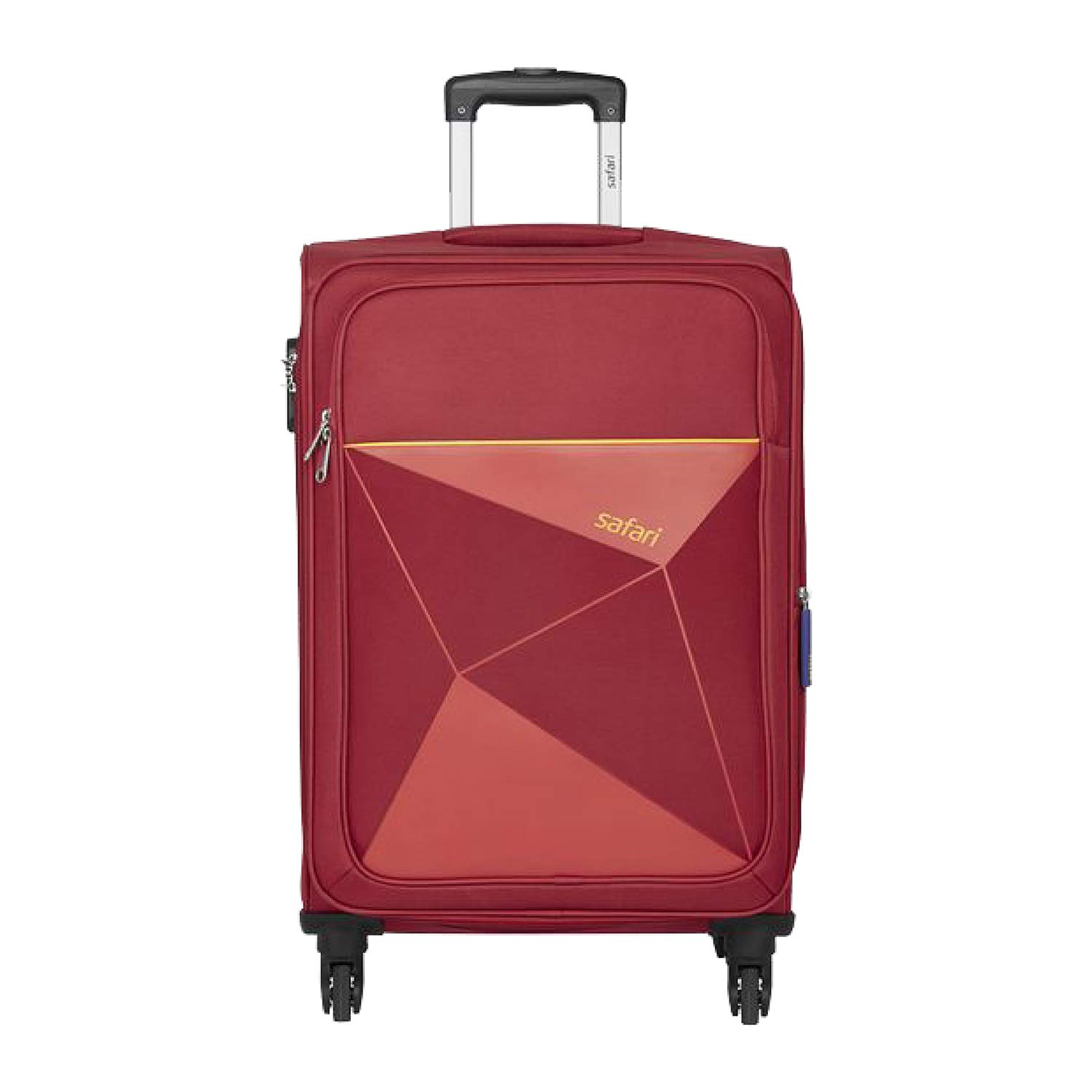 Safari Polyester 75 cms Red Softsided Checkin Luggage (PRISMA754WRED