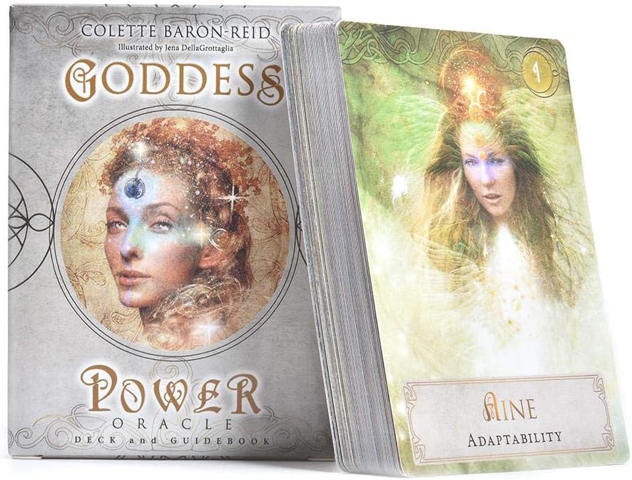 Ploufer Goddess Power Oracle Cards: A 52-Card Tarot Deck Cards - English Language