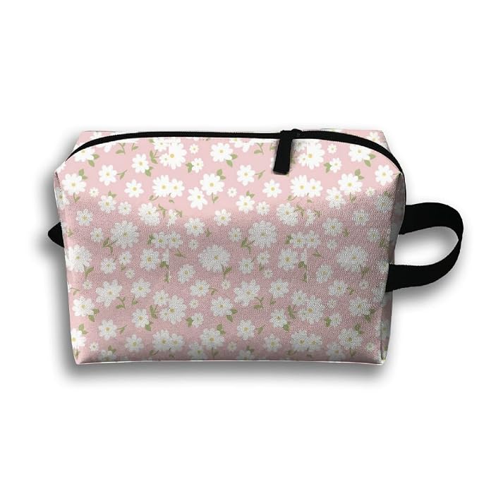 flower toiletry bag