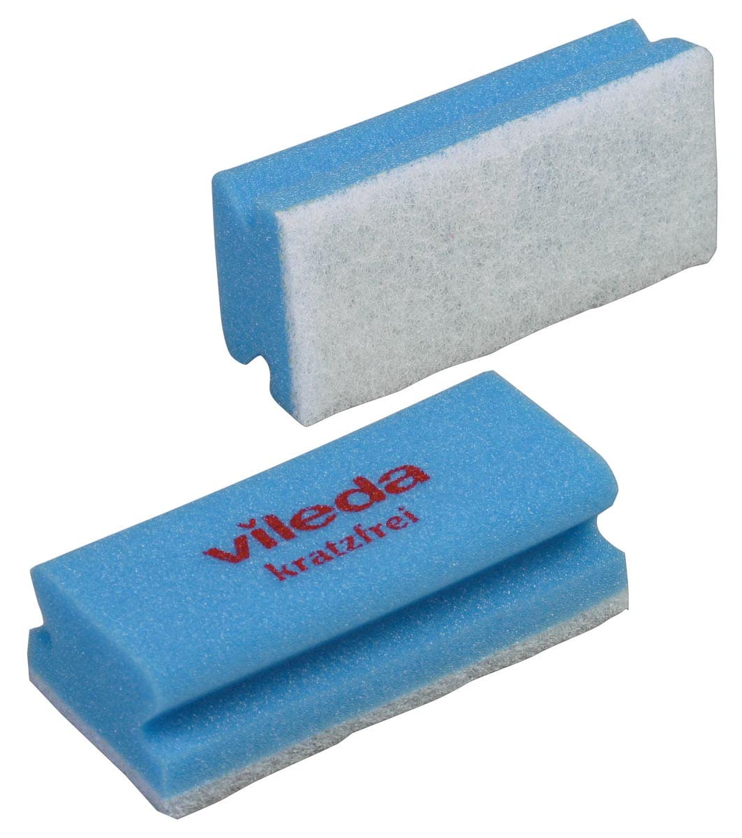 vileda 102562 101882 Pad Sponge Non-Scratch Blue/White