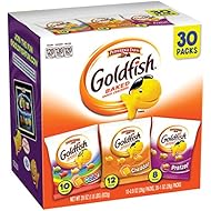 Pepperidge Farm, Goldfish, Crackers, Classic Mix, 29 oz, Variety Pack, Box, Snack Packs, Pack Of 30