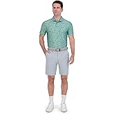 Ben Sherman Men's Performance Golf Shirts– Stretch, Extra Soft Fabric, Moisture-Wicking, Odor Resistant, Blush, X-Large