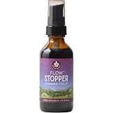 WishGarden Herbs Flow Stopper, Heavy Period Flow Tincture, 2oz | Shepherd's Purse &amp; Witch Hazel, Postpartum Bleeding &amp; Perimenopause Spotting Support, Vegan