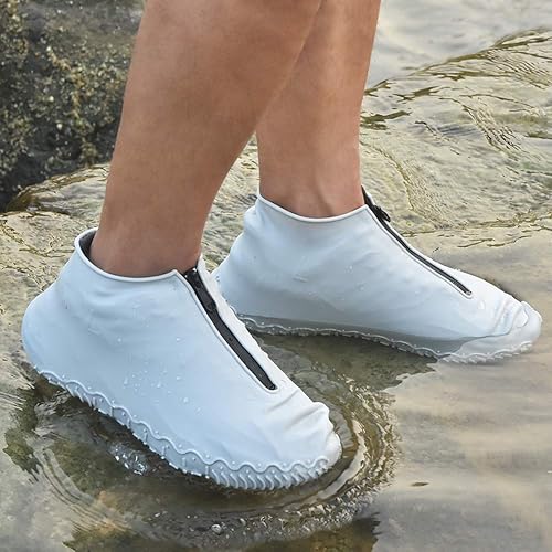 Shiwely Waterproof Shoe Covers, Silicone Reusable Shoe Cover Non