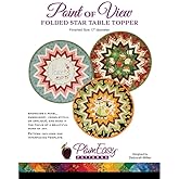 PlumEasy Patterns Point of View Folded Star Table Topper Pattern