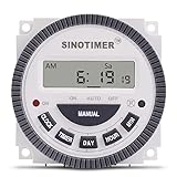 SINOTIMER TM619 Timer Switch Digital LCD Power