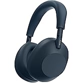 Sony WH-1000XM6 The Best Noise Canceling Wireless Headphones, HD NC Processor QN3, 12 Microphones, Adaptive NC Optimizer, Mastered by Engineers, Studio-Quality, 30-Hour Battery, Midnight Blue