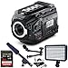 Blackmagic Design PDP URSA Mini Pro 4.6K Professional Digital Film Camera, LyxPro CMG-50 Condenser Shotgun Microphone, SanDisk 64GB Extreme PRO Memory and Cleaning Kit