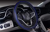 ISTN Microfiber Leather Car Steering Wheel Cover 15 Inch Universal