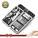 Manicure Pedicure Set Nail Clippers,18 Piece Stainless Steel Manicure Kit, Professional Nail Tools- Perfect Gift For Women,Men .Grooming Kit Nail Scissors With Portable Travel Case