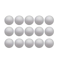 Crafjie Craft Foam Balls 3 Inches in Diameter
