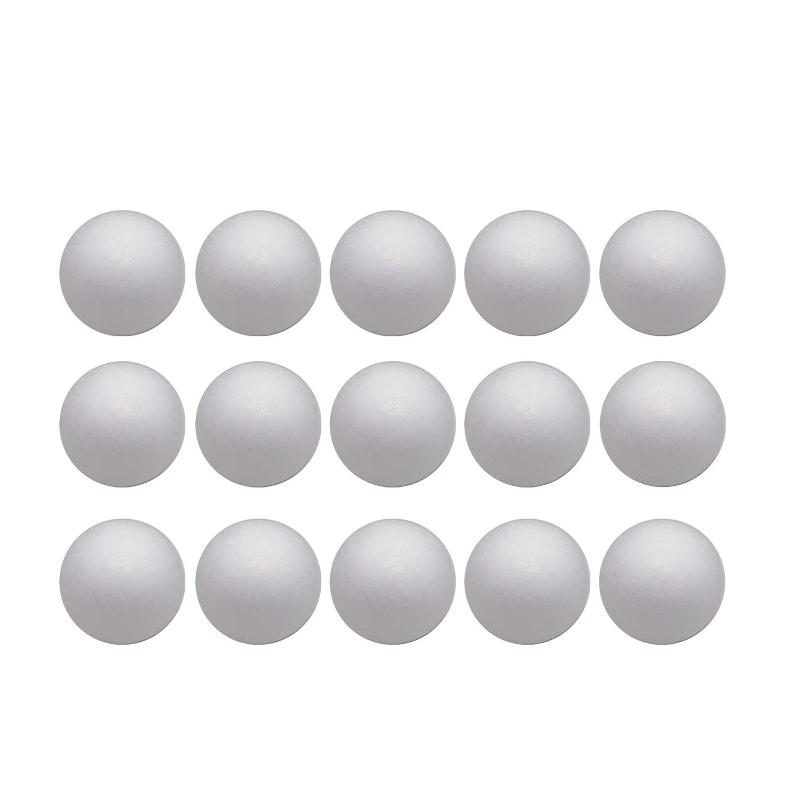 Crafjie Craft Foam Balls 3 Inches in Diameter
