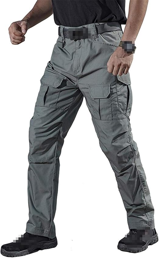 Tactical Cargo Pant Men SWAT Solid Combat Army Military Trousers Male