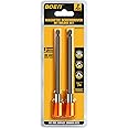 boen 2PCS Magnetic Drill Bit Holder, 6" Quick Change Drill Extension, 1/4" Hex Shank, for Impact Driver Screwdriver Bits Use