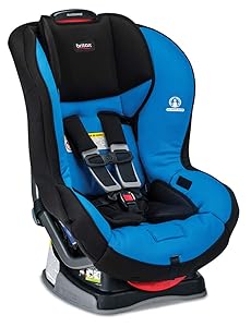 Britax Allegiance 3 Stage Convertible Car Seat - 5 to 65 Pounds - Rear & Forward Facing - 1 Layer Impact Protection, Azul