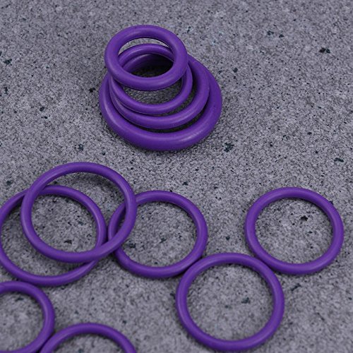 Daphot Store - 270Pcs O Ring Rubber Insulation Gasket Washer Seals Car Air Conditioning Compressor Seals Vehicle Auto Repair Tool Kit (Green)