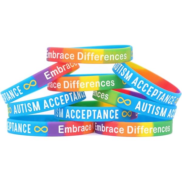 Fundraising For A Cause Red & Yellow Silicone Bracelets - Pack Of 5, 'Hope Faith Love' Embossed, 8.25" Circumference