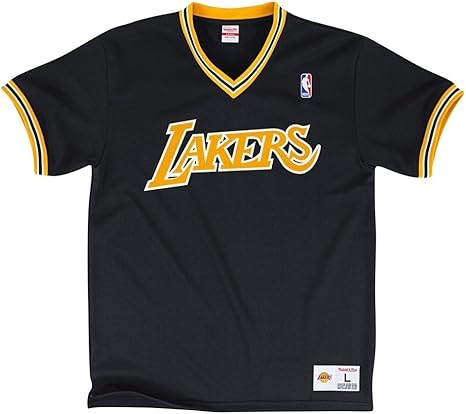 Mitchell Ness Los Angeles Lakers 1 Spot Mesh Jersey Nba T Shirt Xxl Amazon Co Uk Sports Outdoors