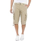 Unionbay Men's Cordova Belted Messenger Cargo Short - Reg and Big and Tall Sizes