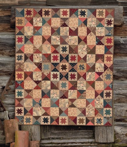 The Blue and the Gray: Quilt Patterns using Civil War Fabrics