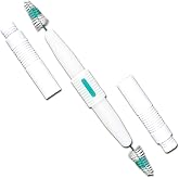 Staino Twins Interdental Brush Dual-Ended Travel Brush, Jumbos, Large Tapered Brush, 36 2-Brush Units - Total 72 Brushes