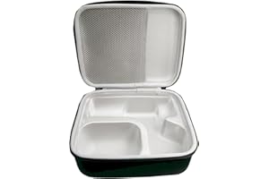 Portable EVA Case for SM7B / MV7 / MV7X Microphone Carrying Storage Bag Soft Lining for Travel Home Portable EVA Case