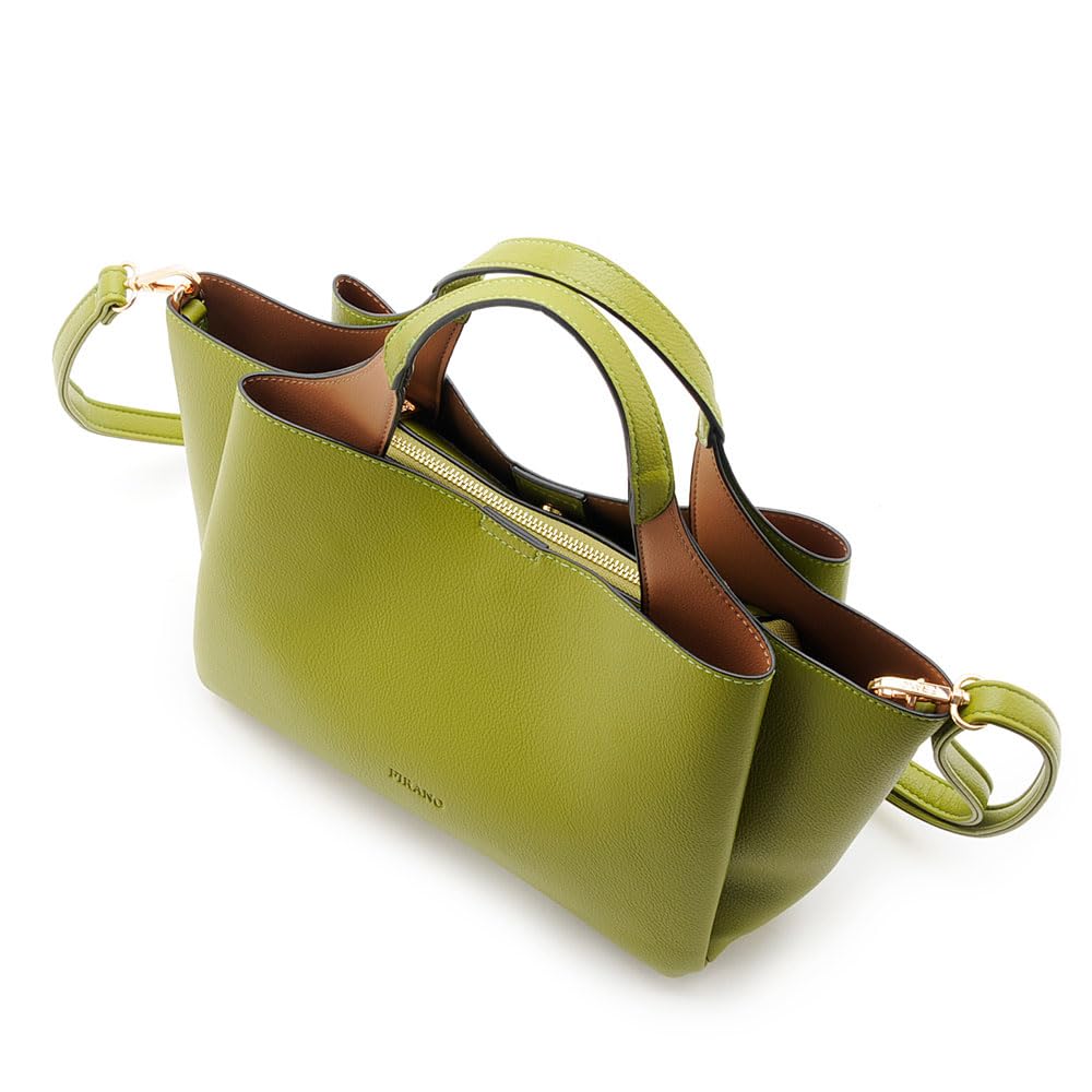 FIRANO A402654 Bi-Color Handbag, Women's Arno Label, Filano, Daily Bag, Office Casual, Magazine Listed, Lightweight 2-Way Bag