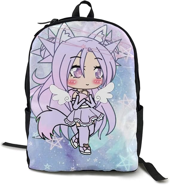 Ugiuerd Unisex Classic Fashion Gacha Life Casual Backpack Travel