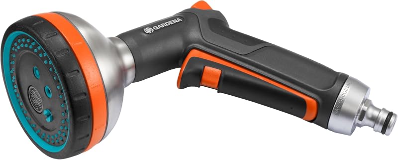 Gardena Premium Multi Sprayer - 5 Spray Patterns, Frost Resistant, Robust