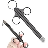 Lube Applicator Injector with 10ml Precise Scales, 6.5” Lubricant Injector Reusable Long, Anal Lube Shooter with Air-Proof Si