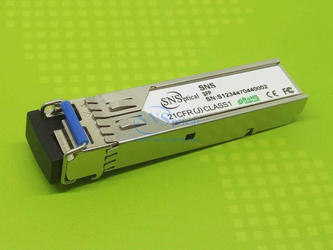 SnS GLC-FE-100LX-RGD Compatible with GLC-FE-100LX-RGD 155M/OC3 SFP 15km SMF Transceiver Module