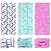 KALILY 12pcs/9pcs/6pcs Headband Bandana - Face Mask Headwear Neck Gaiter Shield Scarf olid Color