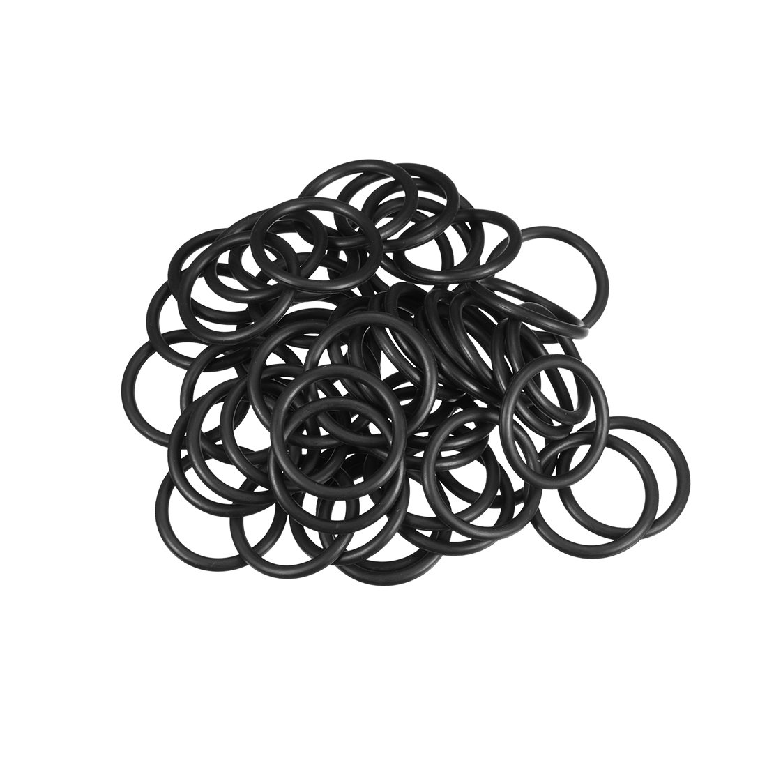 sourcingmap Nitrile Rubber O-Rings 30mm OD 23.8mm ID 3.1mm Width, Metric Sealing Gasket, Pack of 50