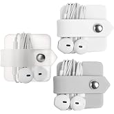 ELFRhino Cord Organizer Earbuds Holder Earphone Wrap Earphones Organizer Headset Headphone Earphone Wrap Winder Cord Manager Cable Winder Set of 3
