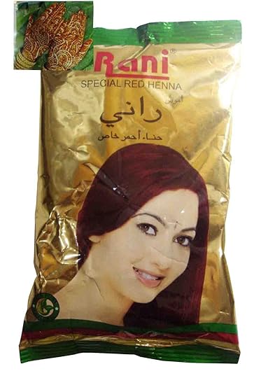 Amazon Com 100g Natural Rani Henna Powder Conditioner Mehandi