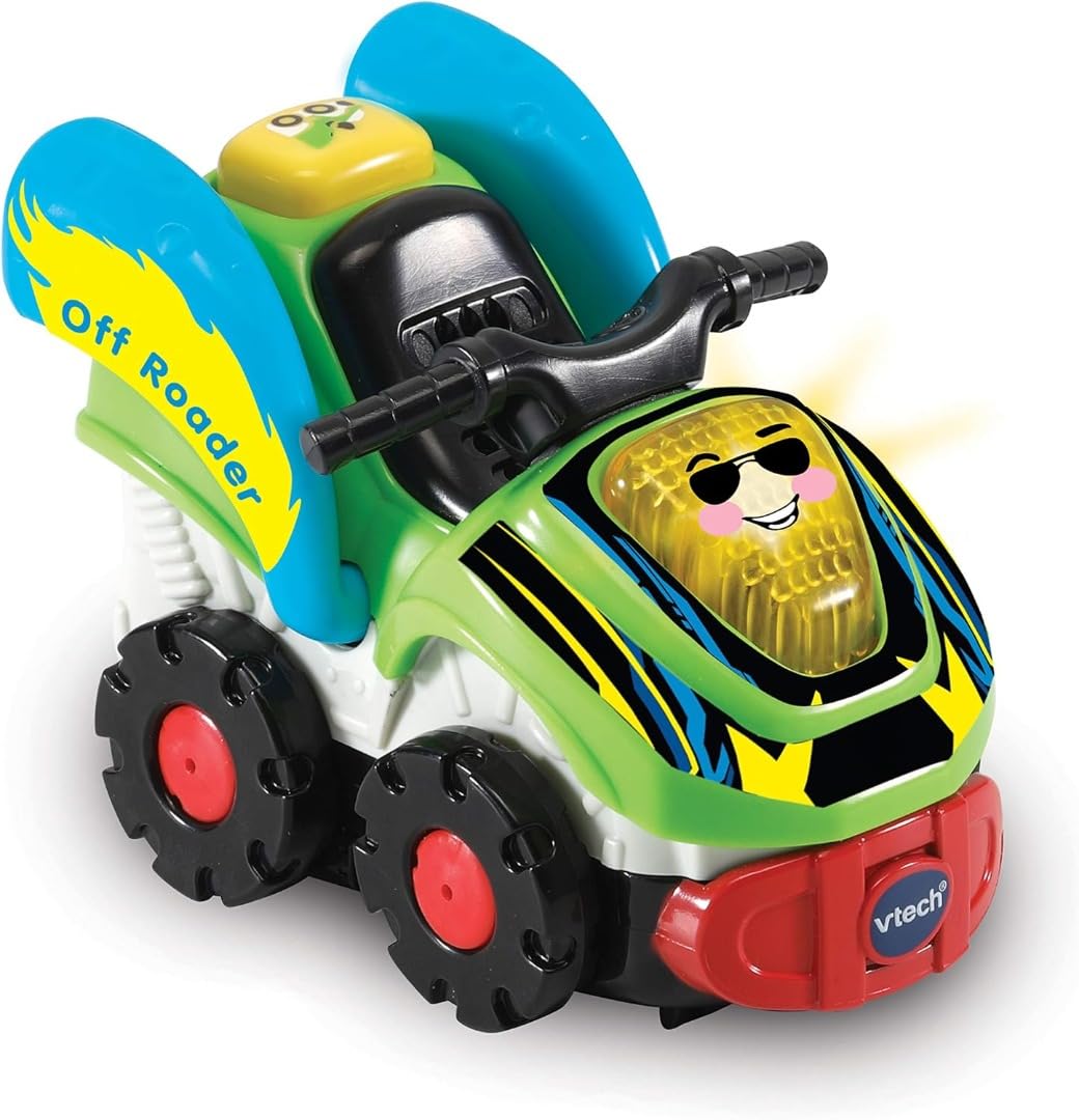 VTech Toot-Toot Drivers Off-Roader | Interactive Toddlers Toy for Pretend Play with Lights and Sounds | Suitable for Boys & Girls 12 Months, 2, 3, 4 + Years, English Version