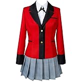Cosplay Life Yumeko Jabami School Outfit Uniform - Compulsive Gambler Cosplay Costume – Unisex Anime Halloween Dress