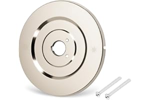 BROQIXIN 16090 Escutcheon Replacement for Moen Chateau Collection,Compatible with One-Handle Tub and Shower Faucets, Brushed Nickel