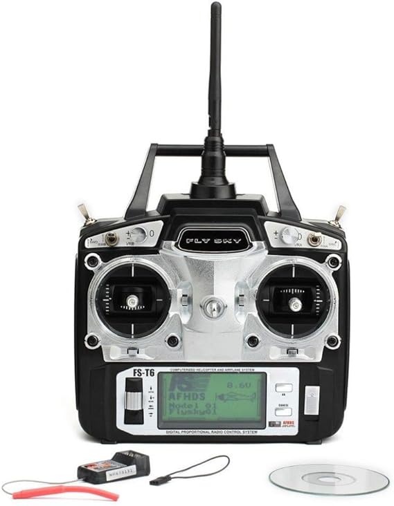 FlySky FST6 2.4ghz Digital Proportional 6 Channel Transmitter and