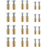 for Dorman 03336 Cable Stop Assortment,Universal Fit on Control Cables-24Pc | 1/4", 5/16", 3/8" Throttle Cable Kit for Anchoring Various Types