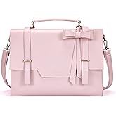 ECOSUSI Laptop Messenger Bag Women Briefcase 15.6 inch Laptop Satchel Handbags