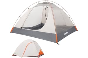 HEYTRIP Backpacking Tent 1/2/ 3/4 Person Ultralight Camping Tent with Removable Rainfly, Two Doors Waterproof Camp Tents for Hiking & Family Camping