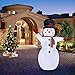 GABOSS 8Ft Christmas Inflatable Snowman LED Light Up Christmas Xmas for Blow Up Yard Decoration,ndoor Outdoor Garden Christmas Decoration