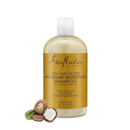 Amazon Com Shea Moisture Raw Shea Retention Shampoo 13 Oz Hair