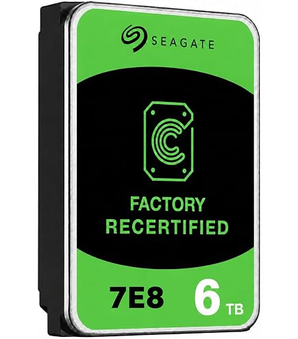 Amazon.com: Seagate 6TB BarraCuda SATA 6Gb/s 256MB Cache 3.5-Inch
