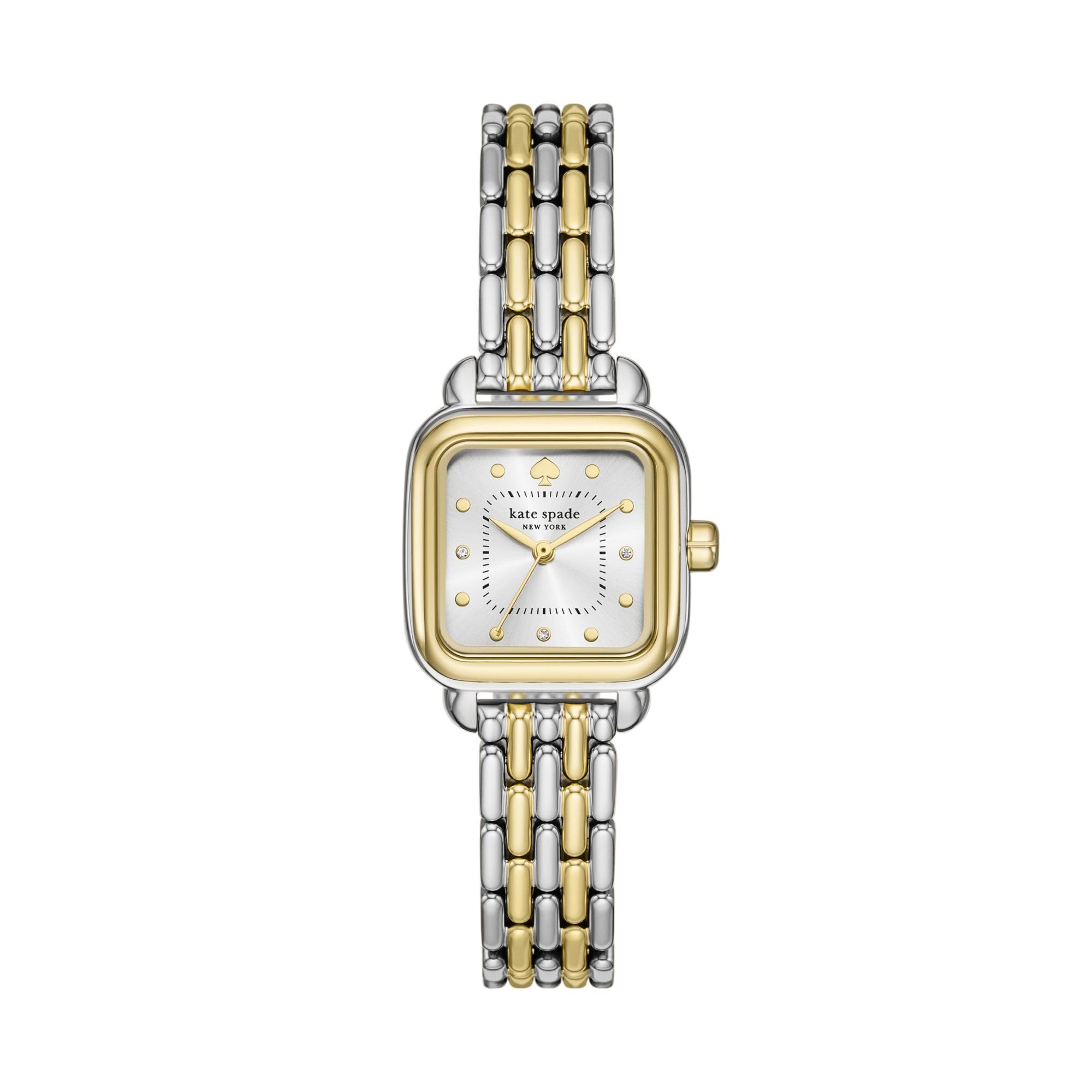 kate spade new york Gracie Square Women's Watch with Stainless Steel Bracelet or Leather Band